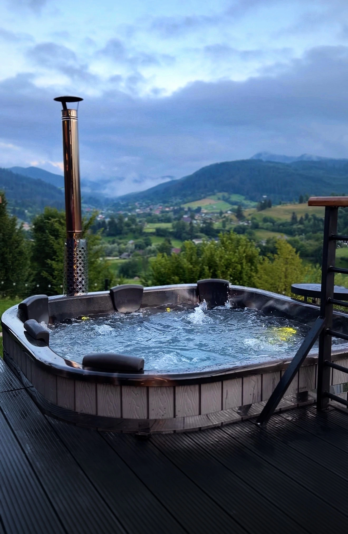 Ciubăr cu vedere panoramică